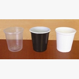 Műanyag pohár 0,1 l fehér (100 db/csg)